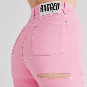The Ragged Priest Butt Cut Mom Jean